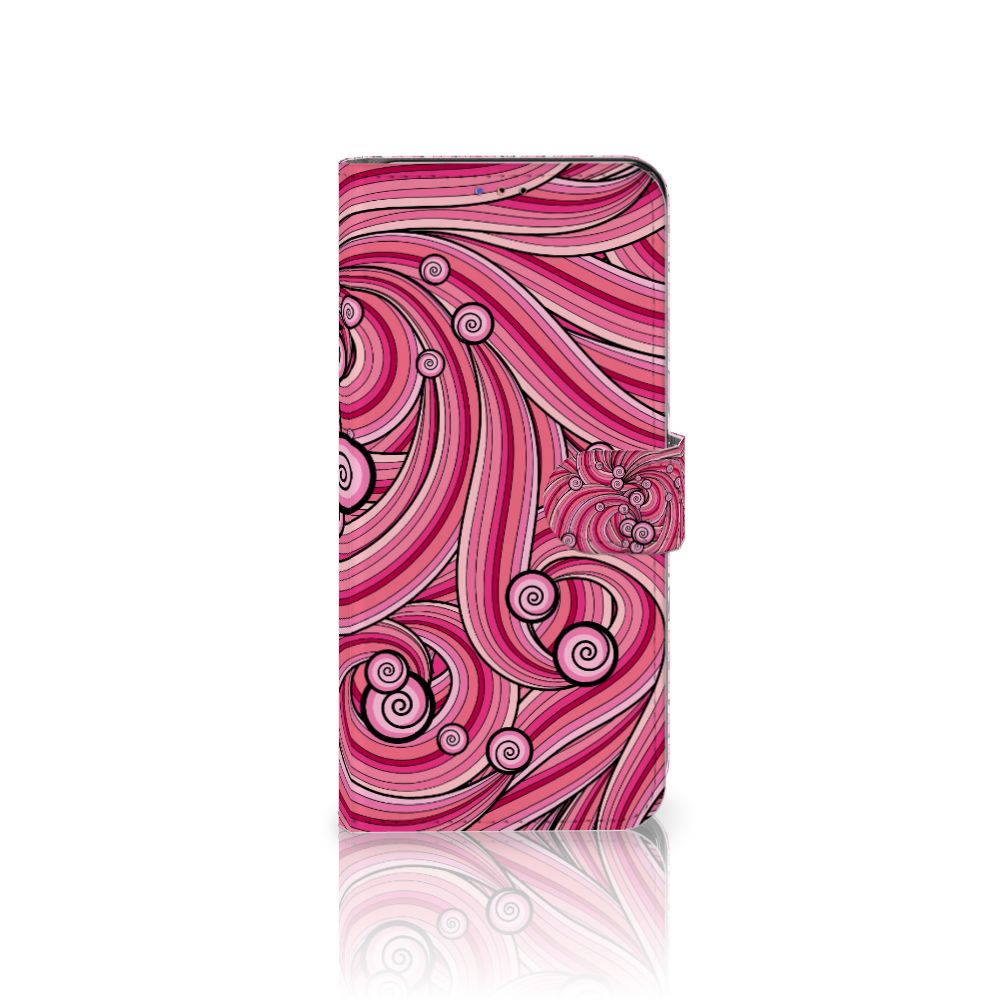 Samsung Galaxy A20s Hoesje Swirl Pink