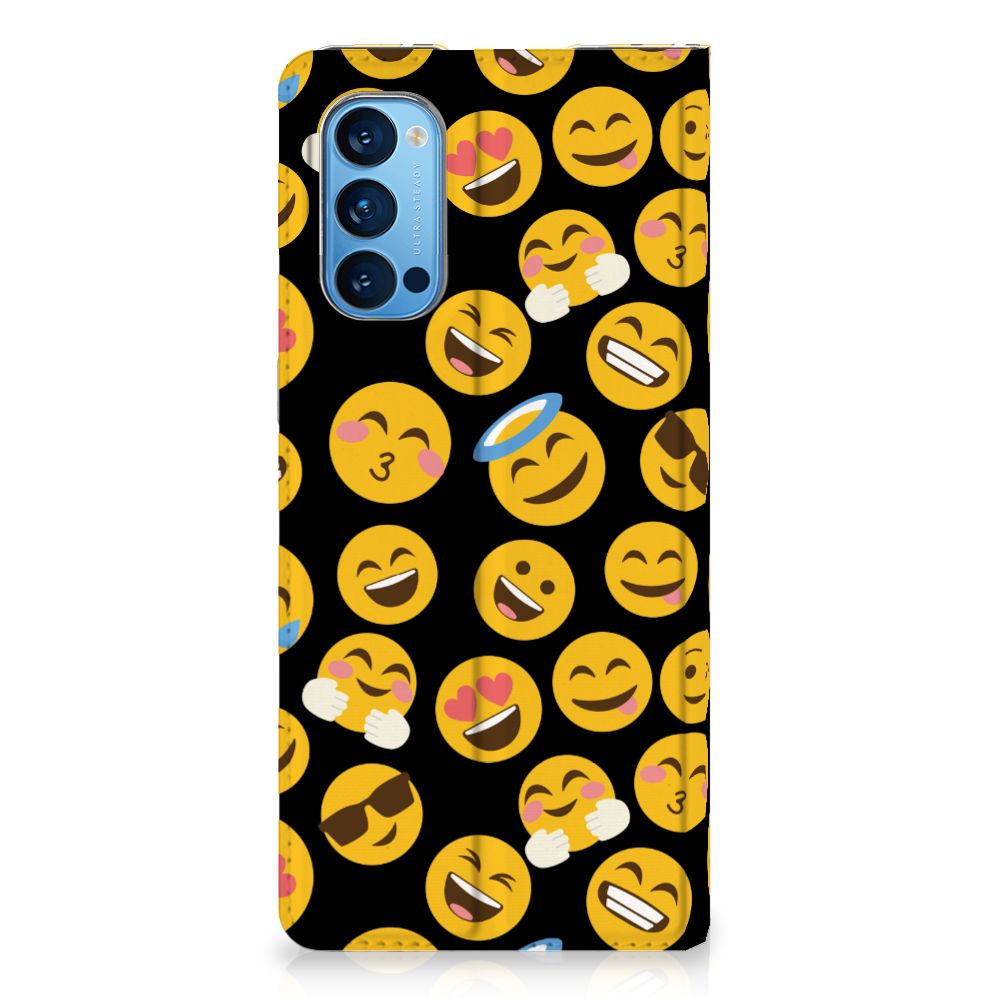 OPPO Reno4 Pro 5G Hoesje met Magneet Emoji - B2C Telecom