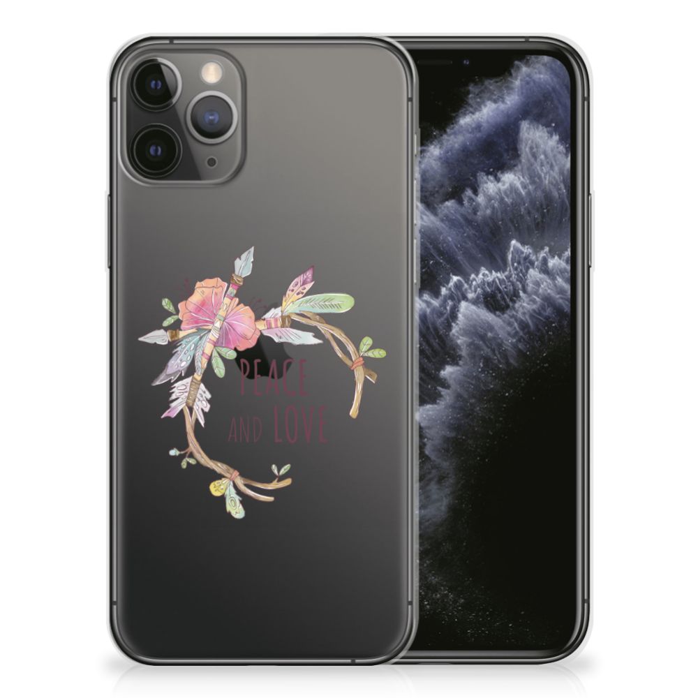 Apple iPhone 11 Pro Telefoonhoesje met Naam Boho Text