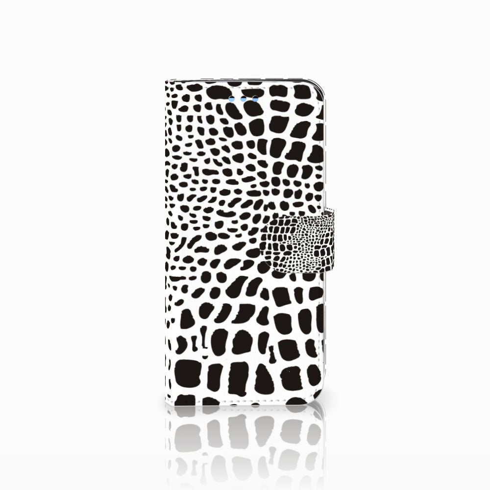 Samsung Galaxy S9 Telefoonhoesje met Pasjes Slangenprint