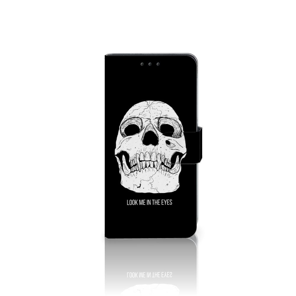 Telefoonhoesje met Naam Huawei P40 Skull Eyes