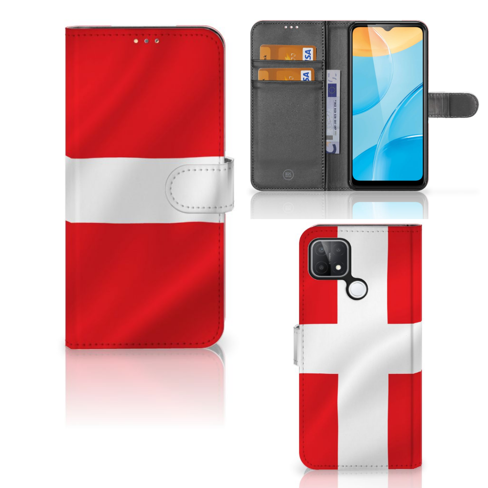 OPPO A15 Bookstyle Case Denemarken