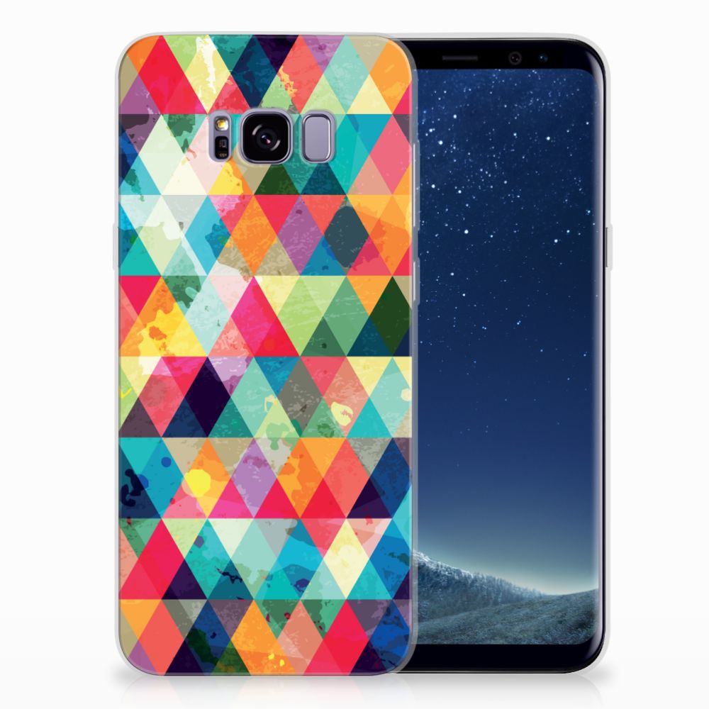 Samsung Galaxy S8 Plus TPU bumper Geruit