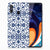 Samsung Galaxy A60 TPU Case Flower Blue