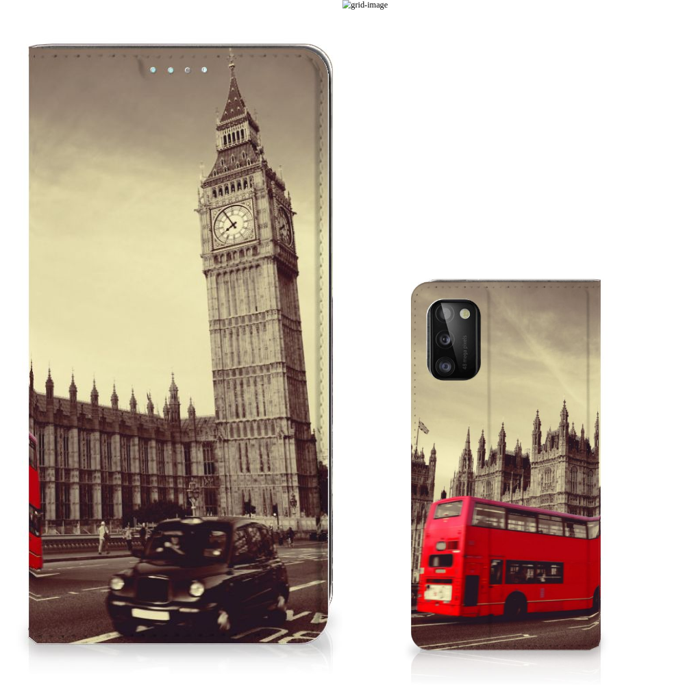 Samsung Galaxy A41 Book Cover Londen - B2C Telecom