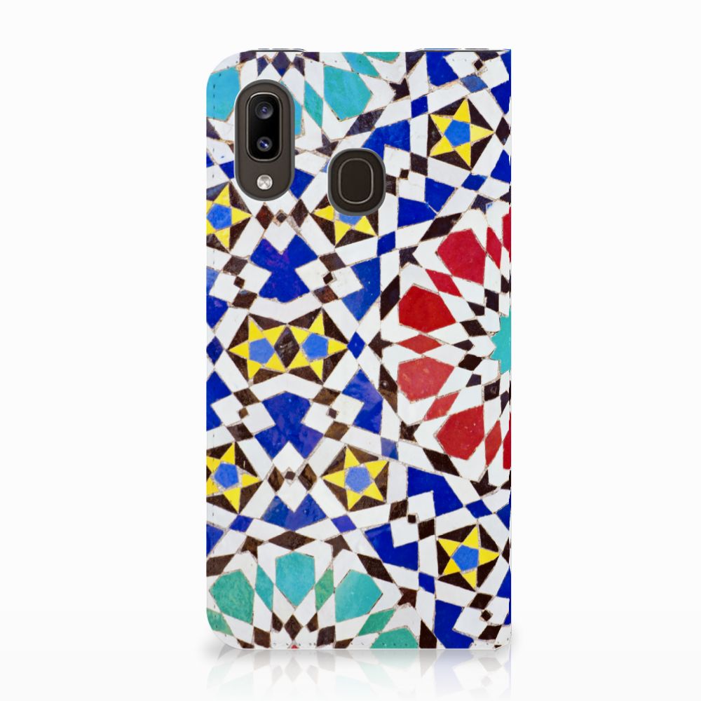 Samsung Galaxy A30 Standcase Mozaïek