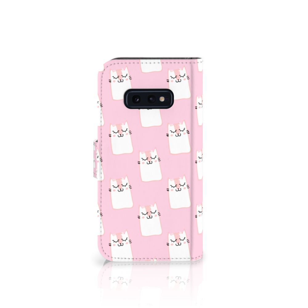 Samsung Galaxy S10e Telefoonhoesje met Pasjes Sleeping Cats