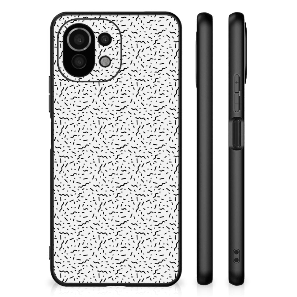 Xiaomi 11 Lite 5G NE | Mi 11 Lite Back Case Stripes Dots