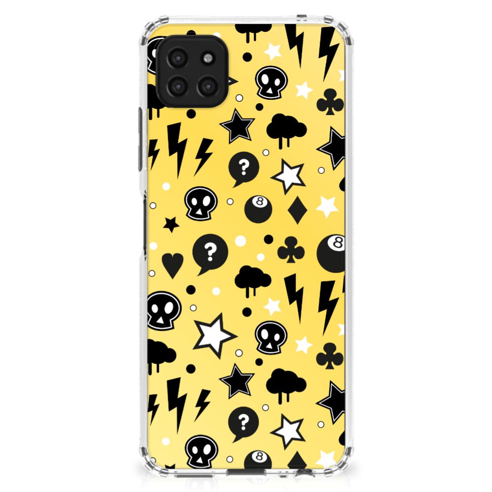 Extreme Case Samsung Galaxy A22 5G Punk Geel B2C Telecom