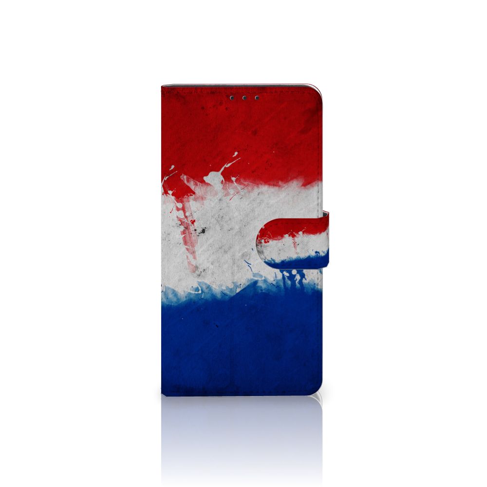 Xiaomi Mi Note 10 Pro Bookstyle Case Nederland met design van de Nederlandse vlag.