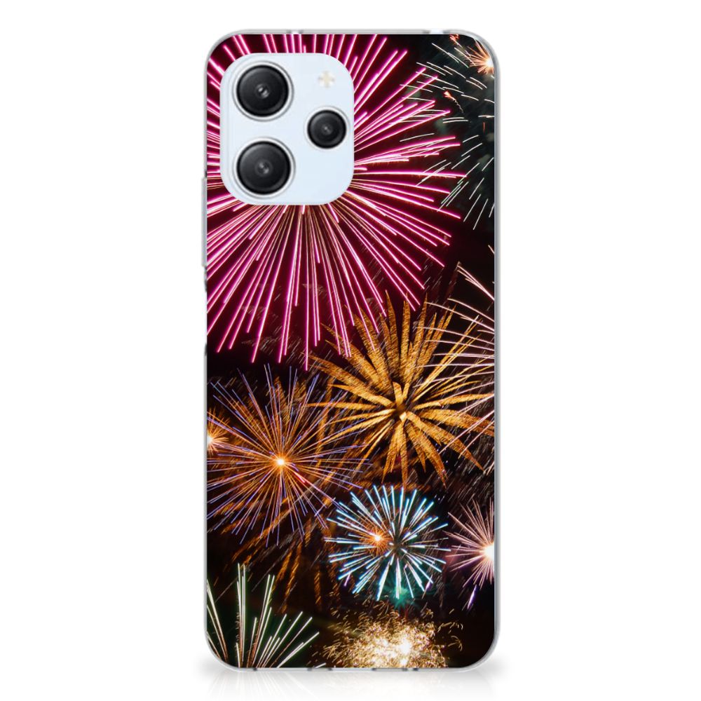 Xiaomi Redmi 12 4G Silicone Back Cover Vuurwerk
