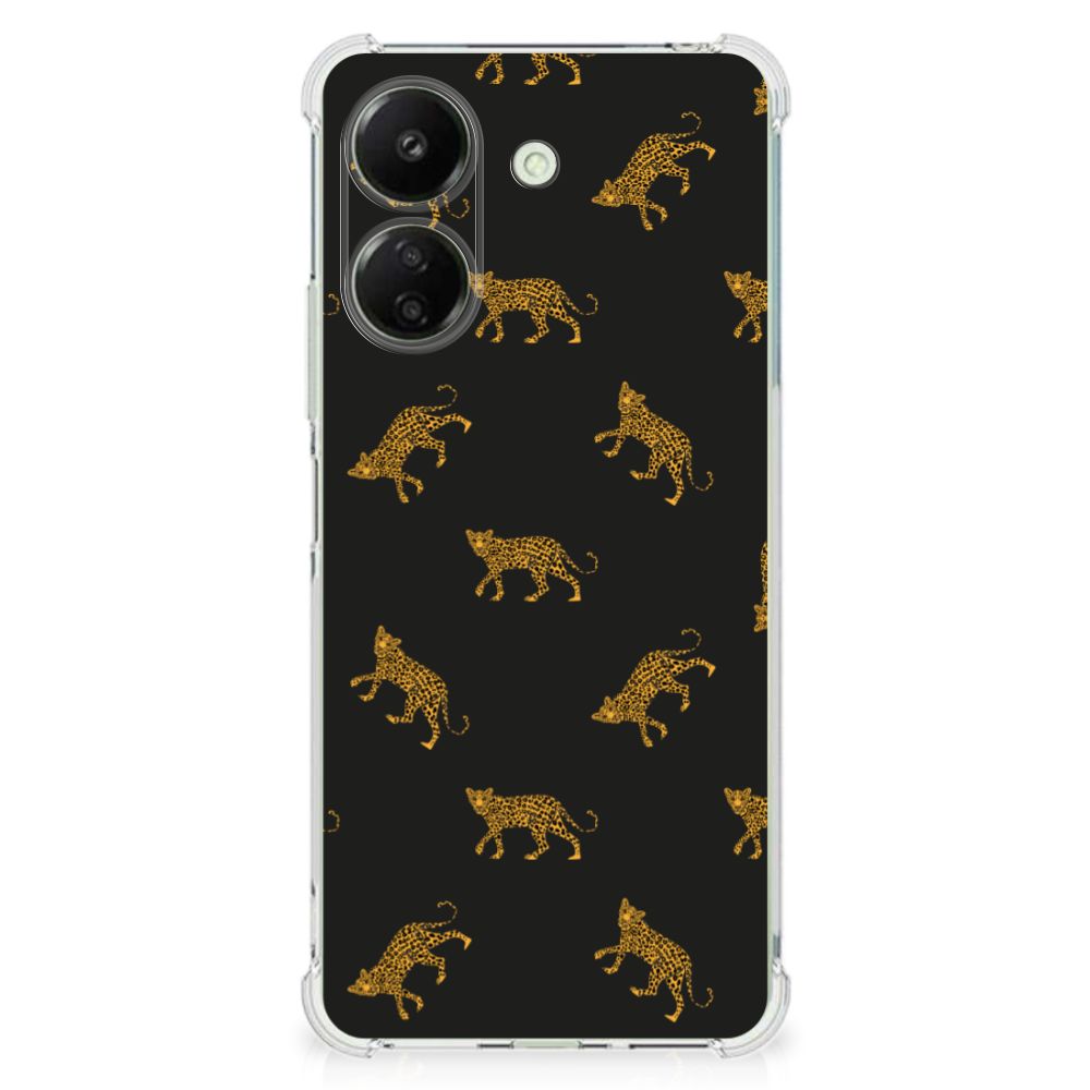 Case Anti-shock voor Xiaomi Redmi 13C 4G Leopards