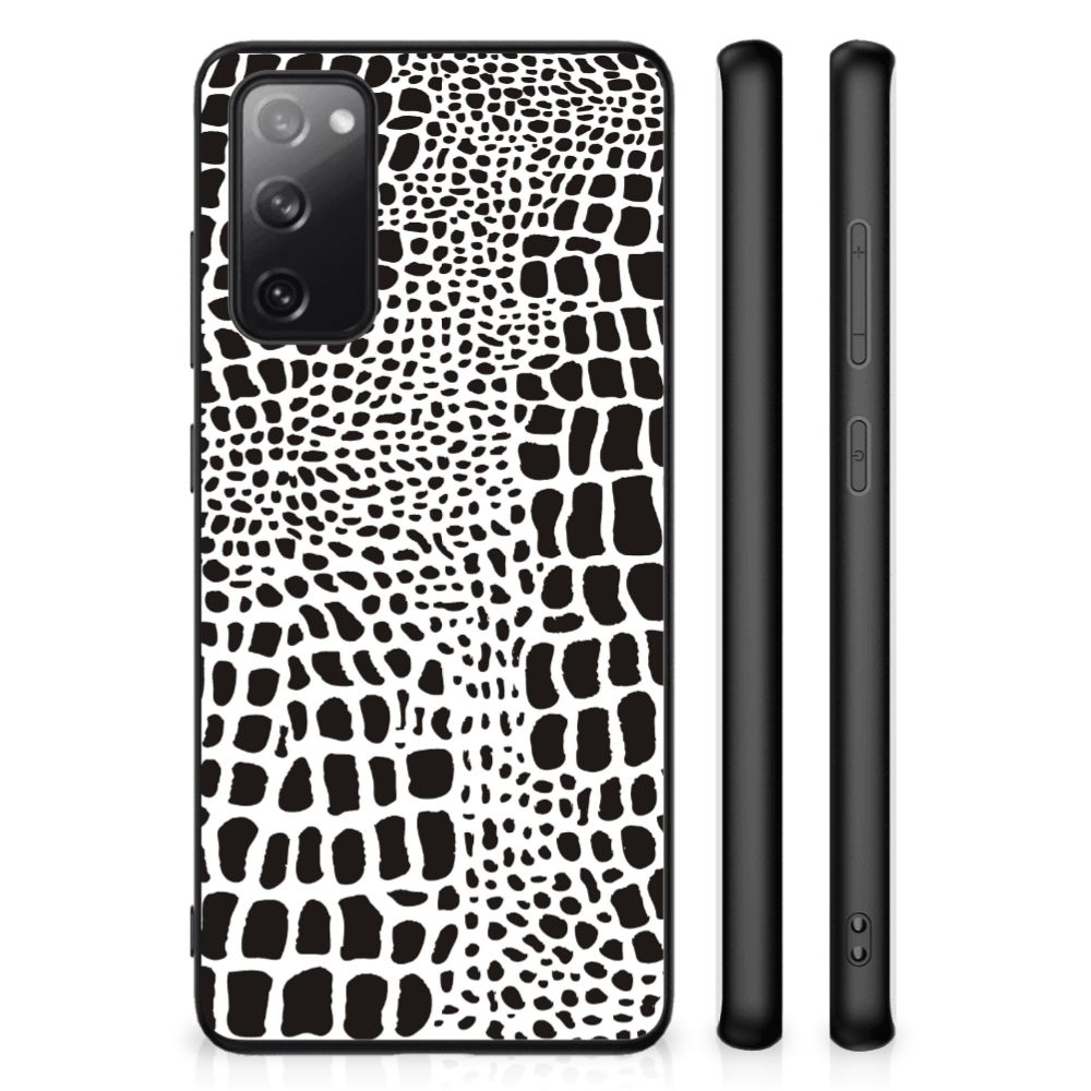 Samsung Galaxy S20 FE Dierenprint Telefoonhoesje Slangenprint B2C Telecom