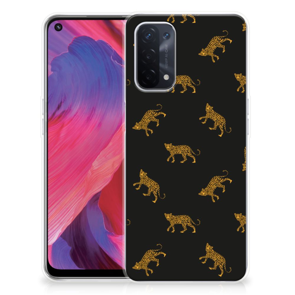 TPU Hoesje voor OPPO A93 5G Leopards