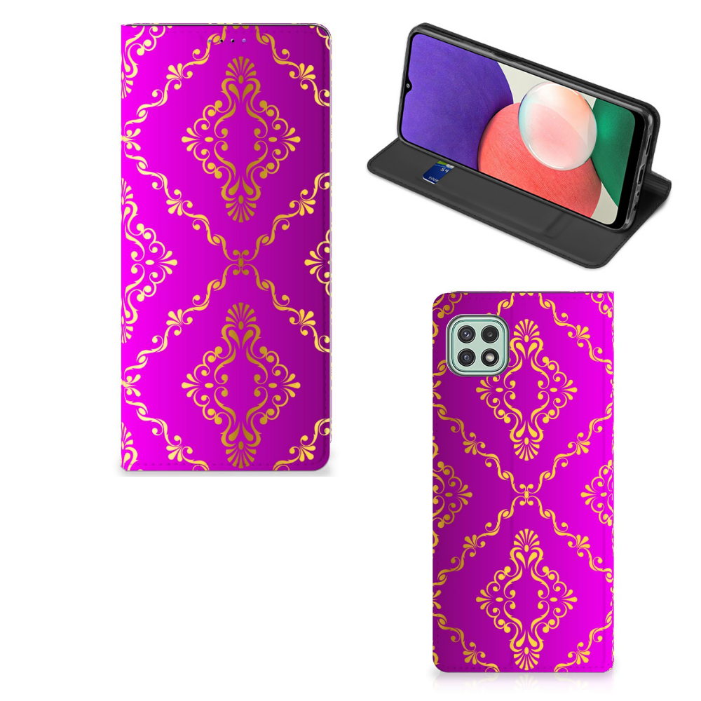 Telefoon Hoesje Samsung Galaxy A22 5G Barok Roze - B2C Telecom