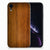 Apple iPhone Xr Bumper Hoesje Donker Hout