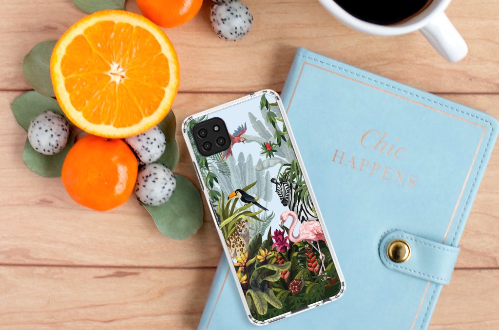 Case Anti-shock voor Samsung Galaxy A22 5G Jungle B2C Telecom