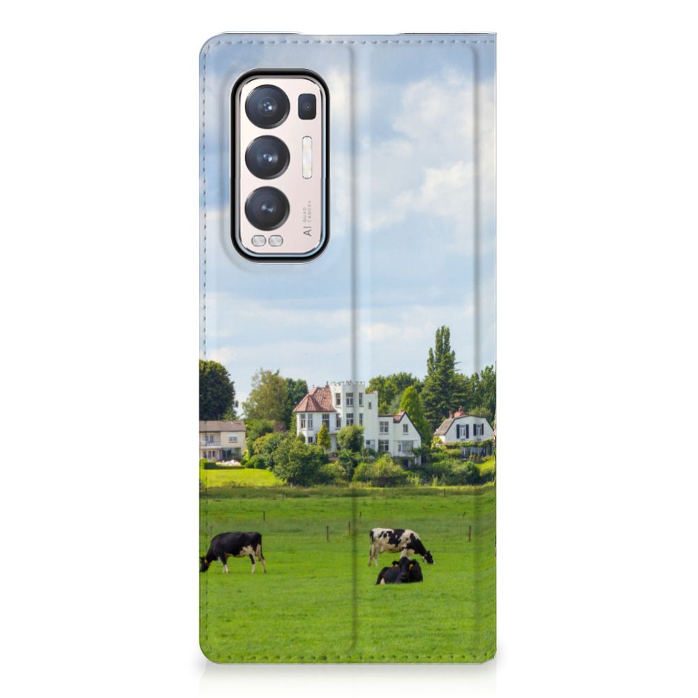 OPPO Find X3 Neo Hoesje maken Koeien - B2C Telecom