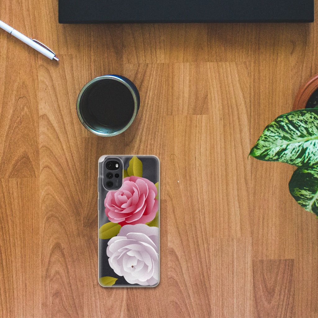 Motorola Moto G22 TPU Case Roses B2C Telecom