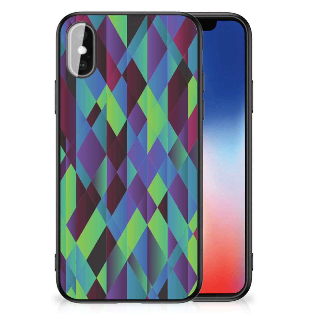 iPhone X | Xs Backcover Abstract Green Blue