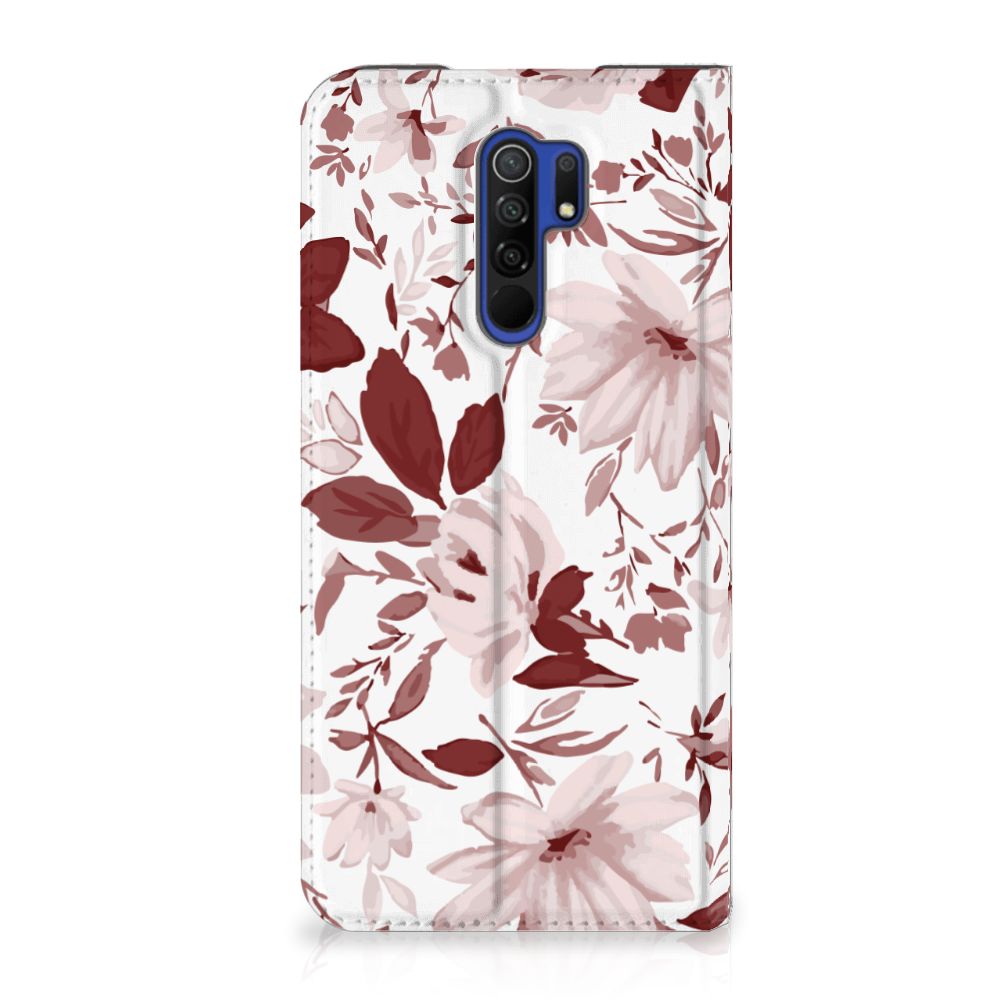 Bookcase Xiaomi Redmi 9 Watercolor Flowers - B2C Telecom