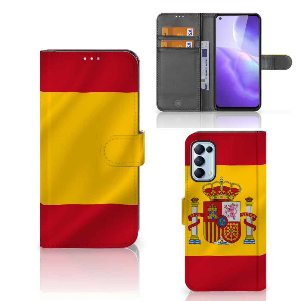 OPPO Find X3 Lite Bookstyle Case Spanje