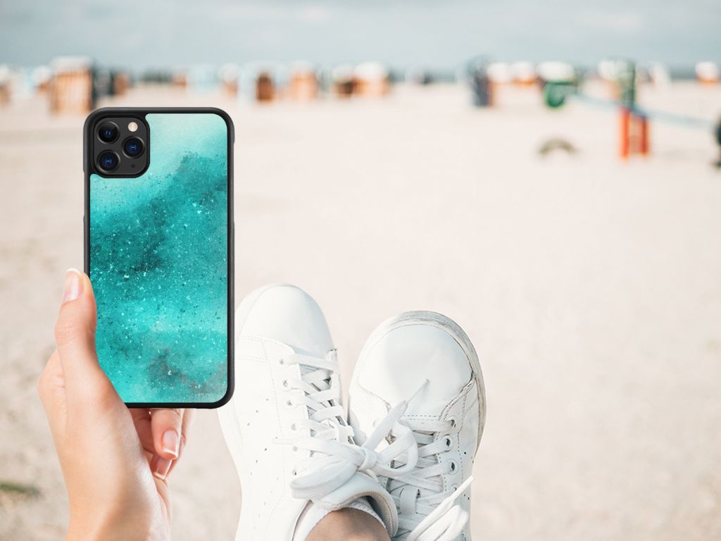 Case Apple iPhone 11 Pro Max Painting Blue B2C Telecom