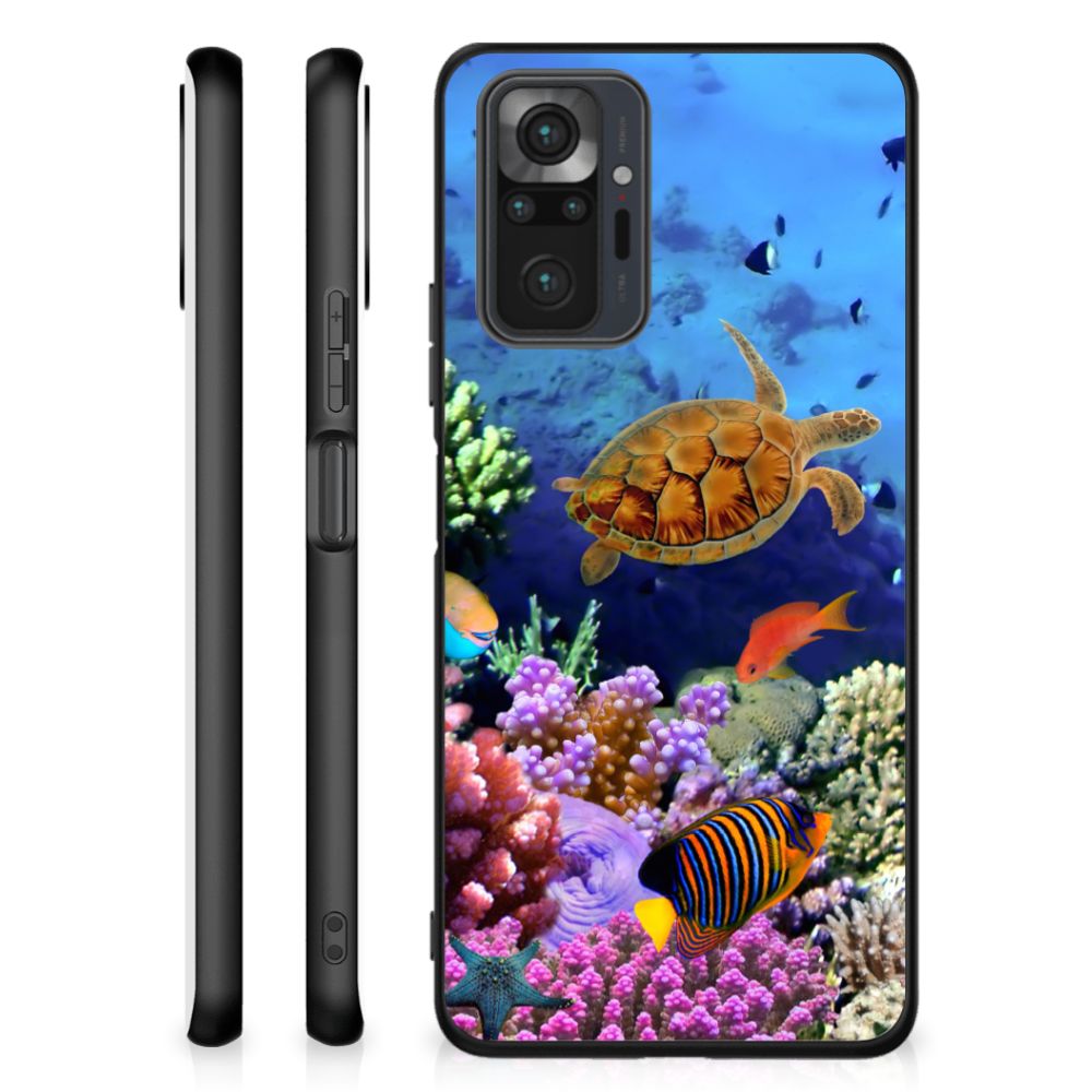 Xiaomi Redmi Note 10 Pro Dierenprint Telefoonhoesje Vissen B2C Telecom