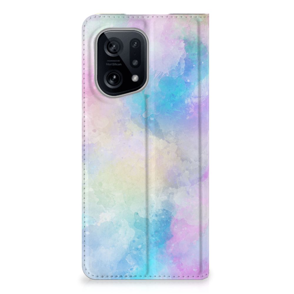Bookcase OPPO Find X5 Watercolor Light - B2C Telecom