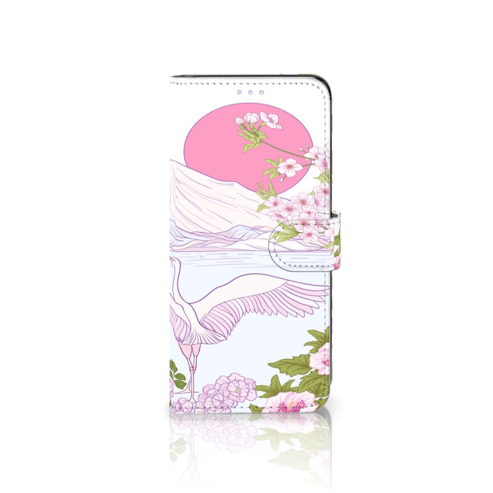 OPPO Reno 8 Lite | OnePlus Nord N20 Telefoonhoesje met Pasjes Bird Standing