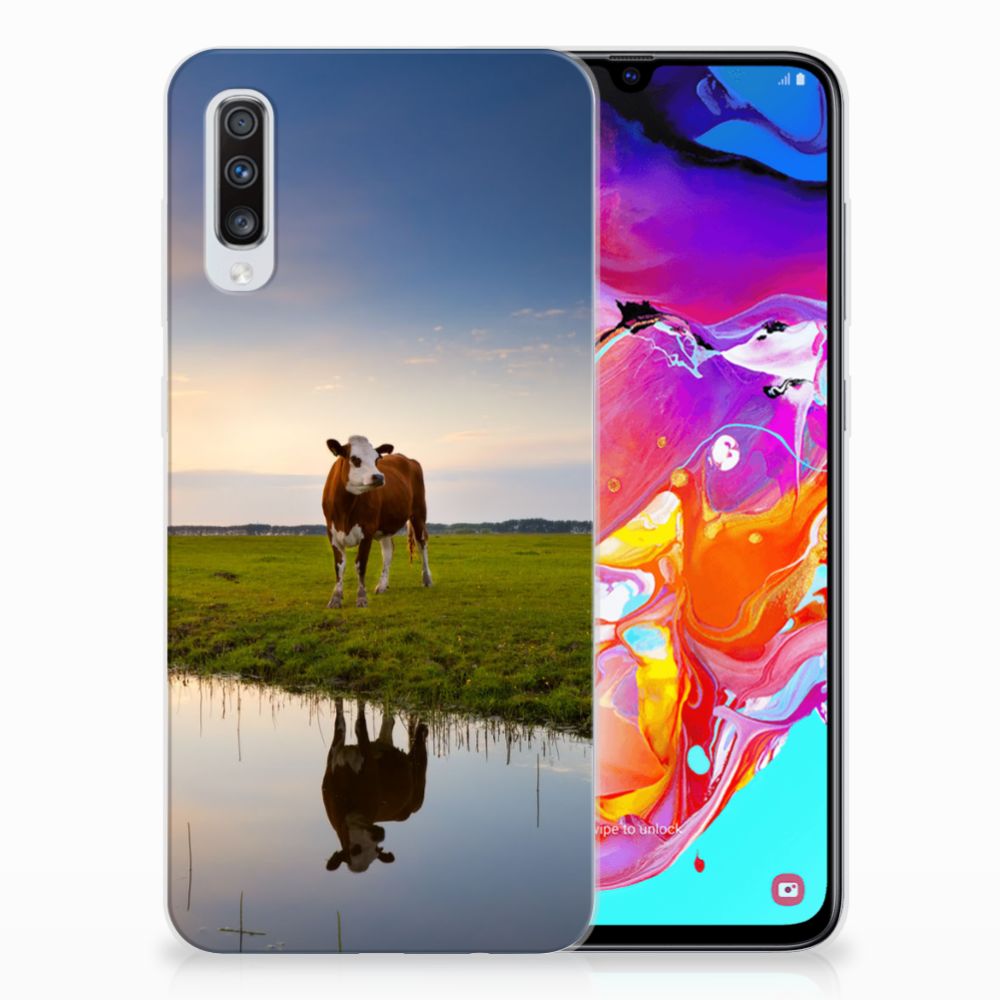 Samsung Galaxy A70 TPU Hoesje Koe