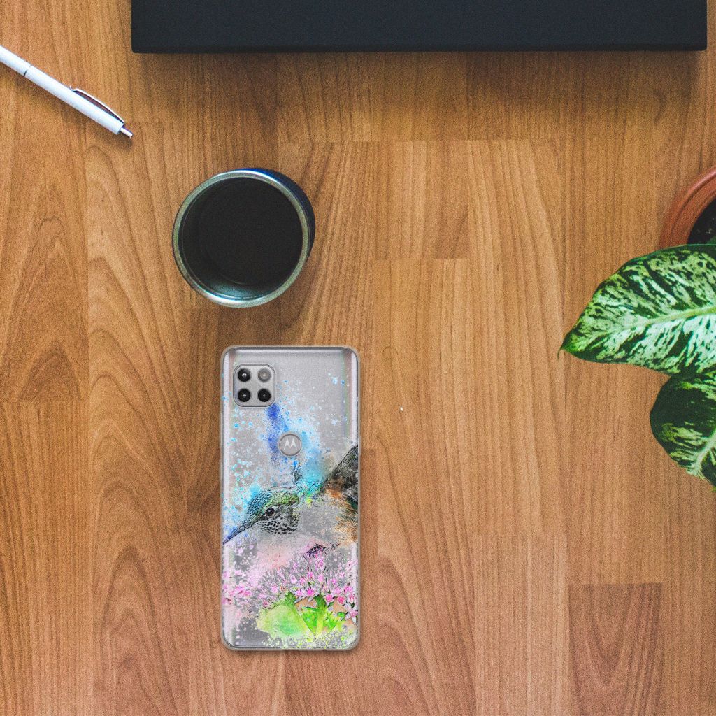 Hoesje maken Motorola Moto G 5G Vogel B2C Telecom