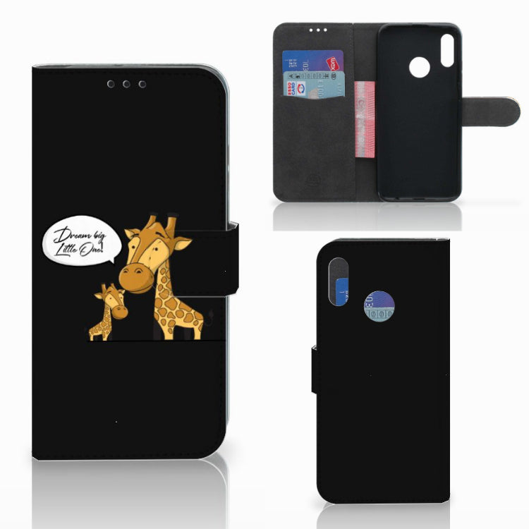 Honor 10 Lite Leuk Hoesje Giraffe