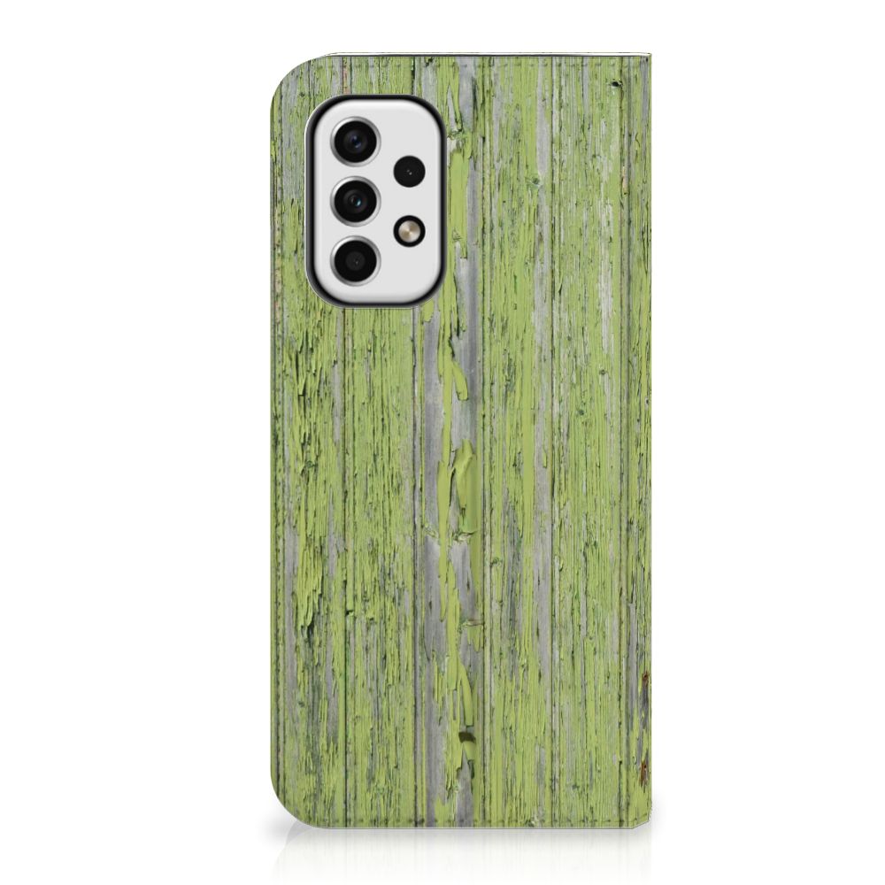 Samsung Galaxy A23 Book Wallet Case Green Wood - B2C Telecom