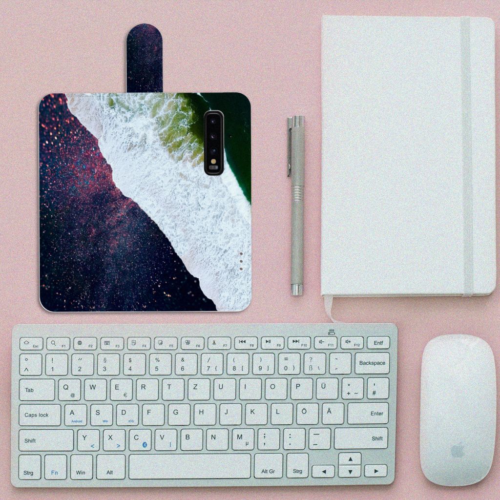 Samsung Galaxy S10 Book Case Sea in Space