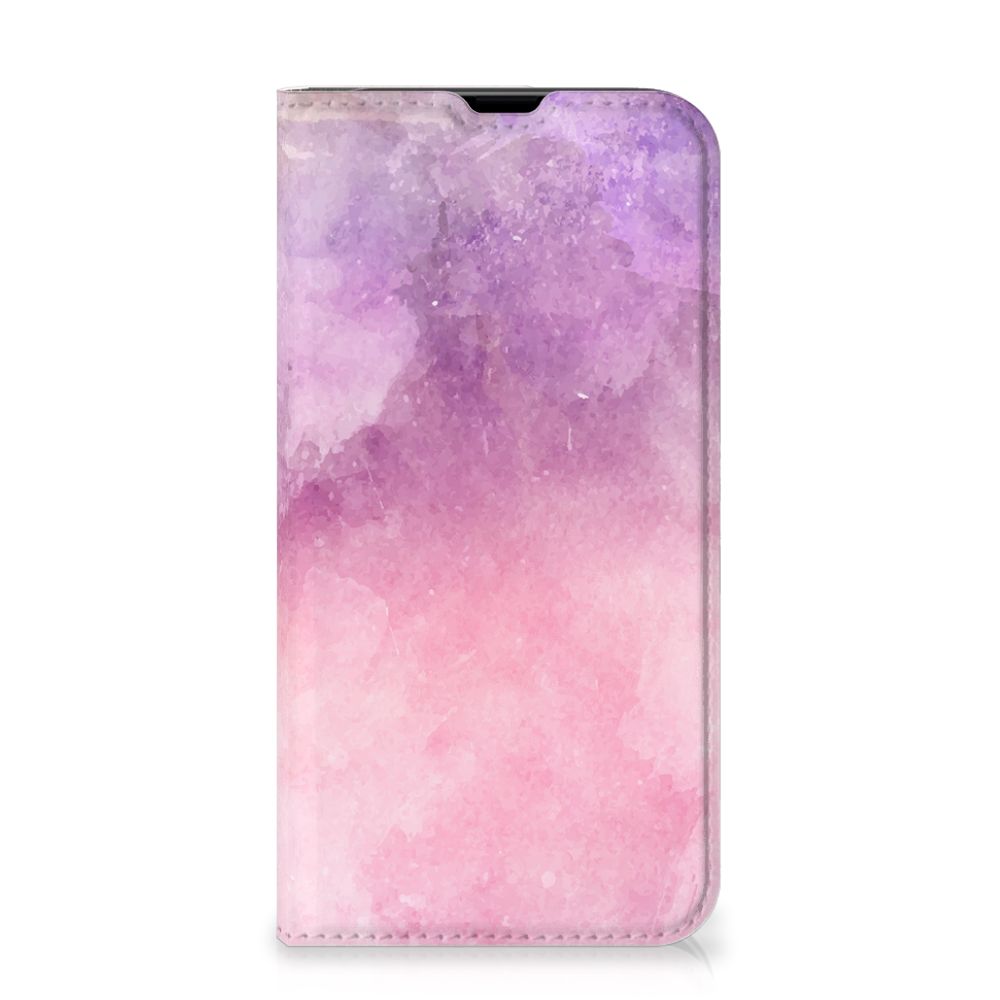 Bookcase iPhone 13 Pro Pink Purple Paint - B2C Telecom