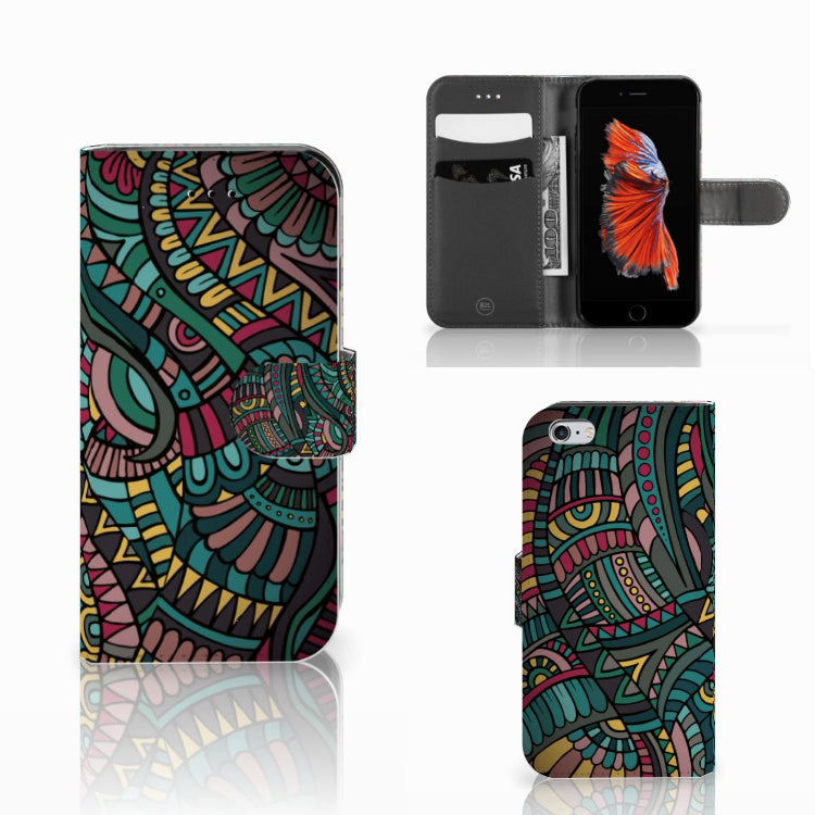 Apple iPhone 6 | 6s Telefoon Hoesje Aztec