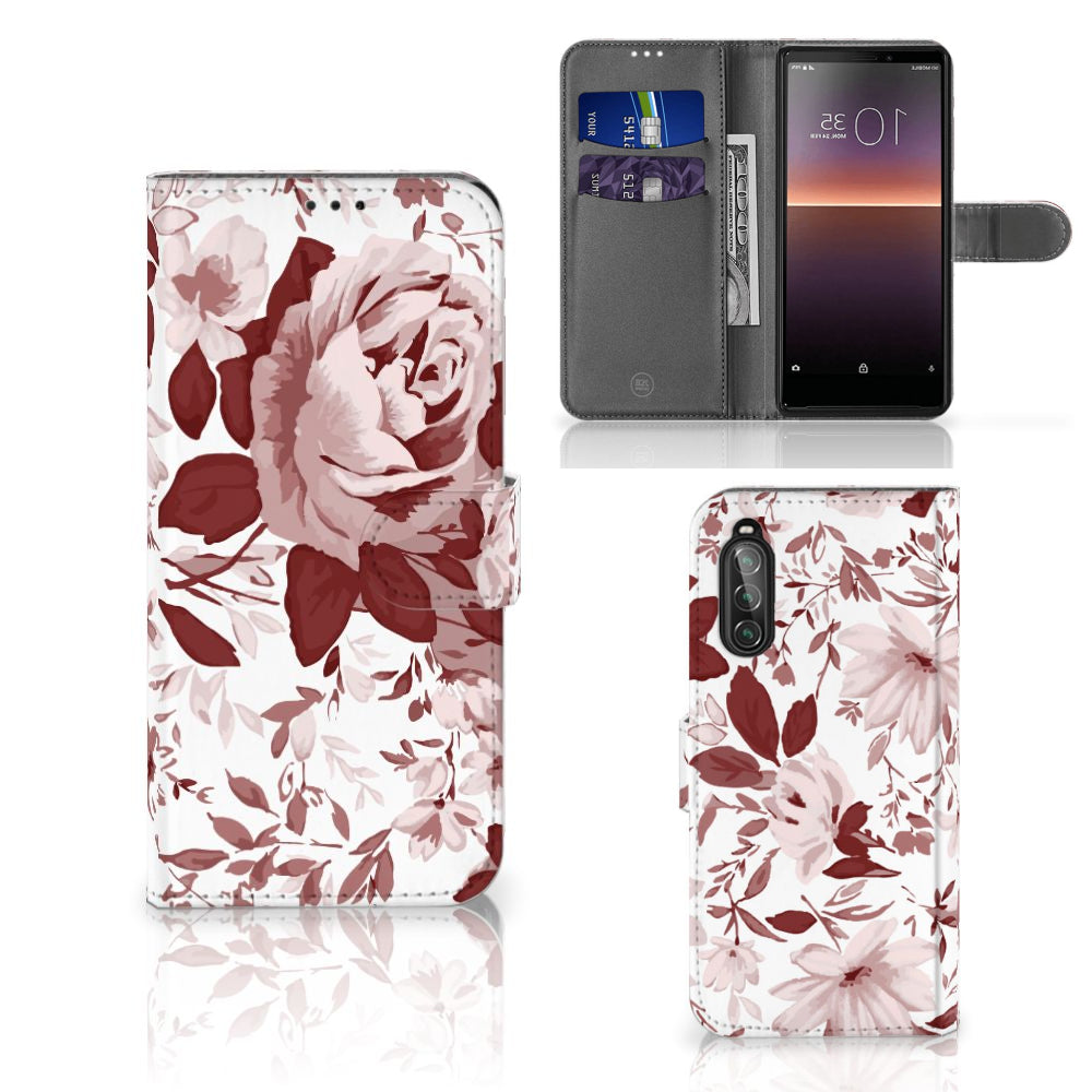 Hoesje Sony Xperia 10 II Watercolor Flowers