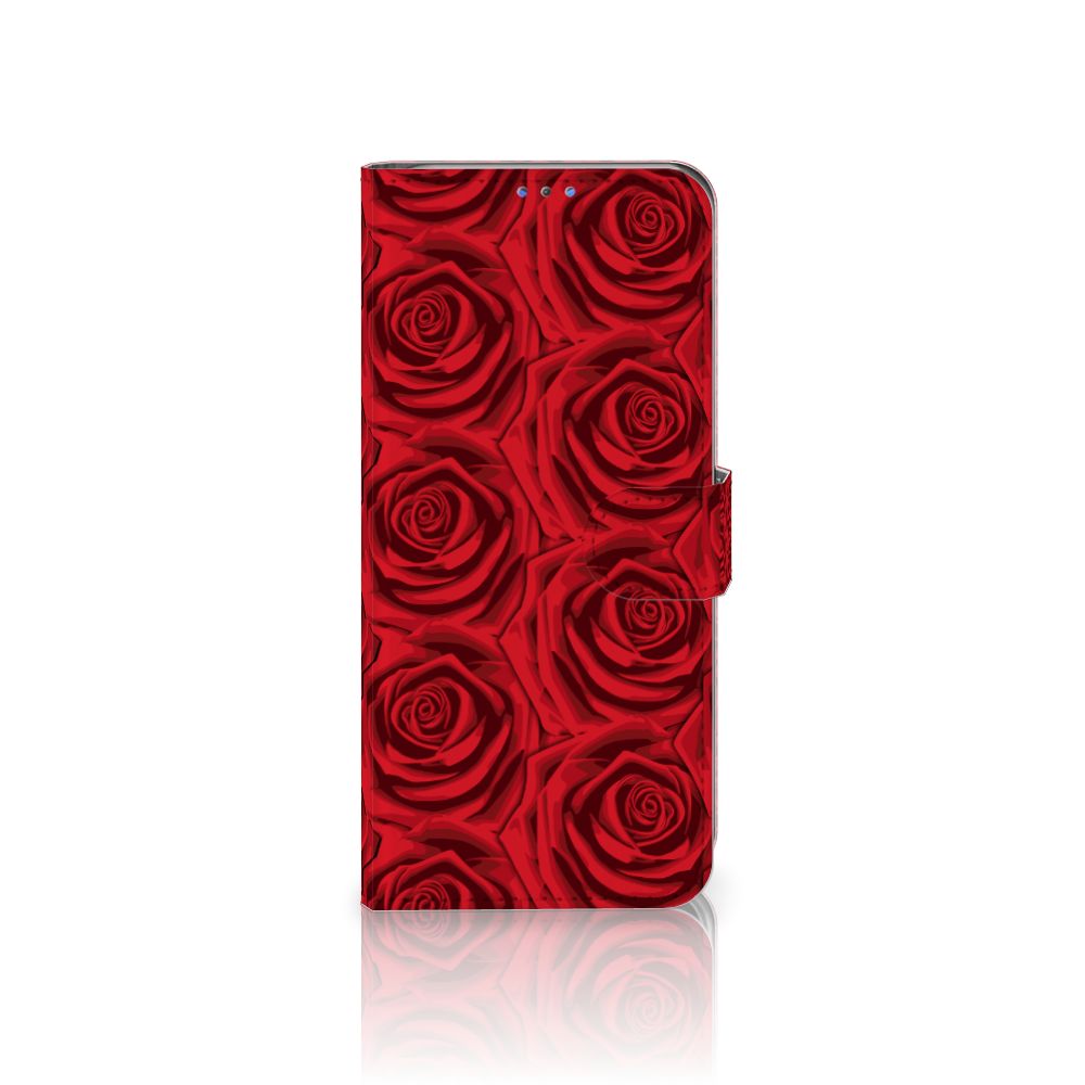 Motorola G8 Power Lite Hoesje Red Roses