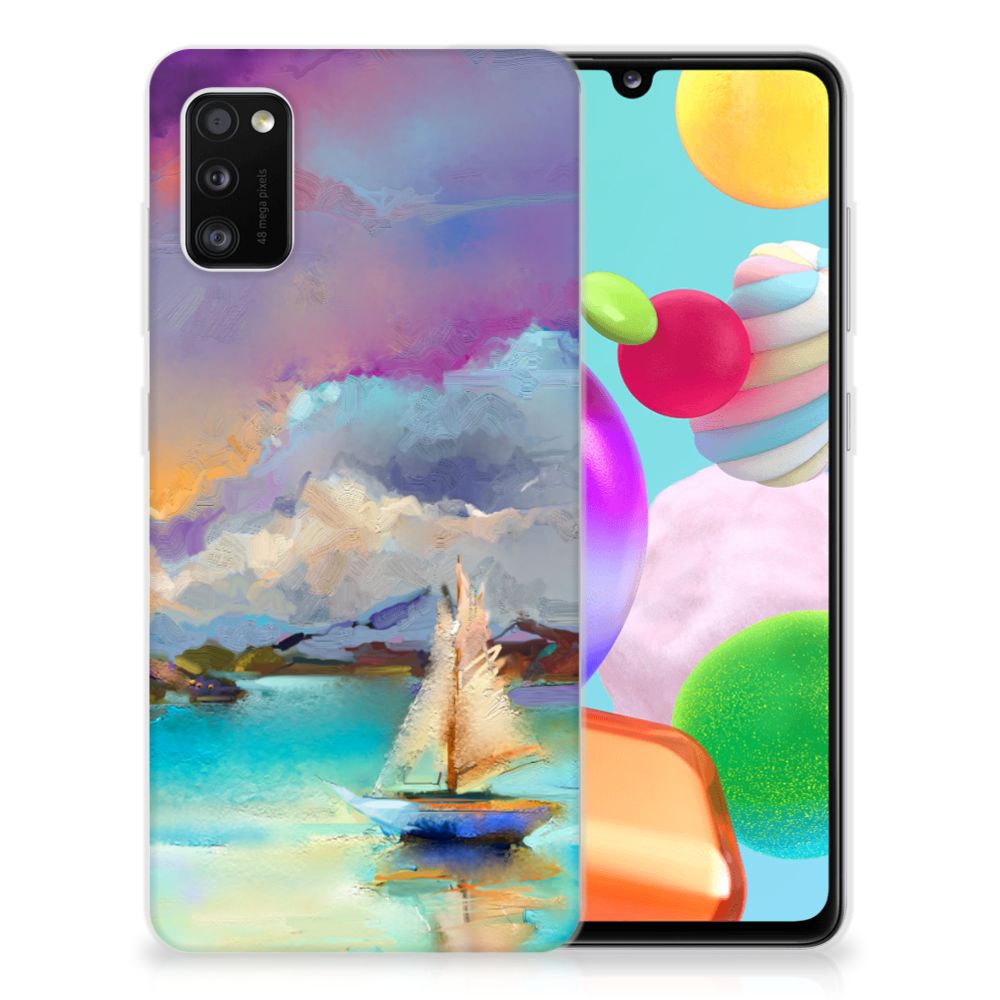 Hoesje maken Samsung Galaxy A41 Boat