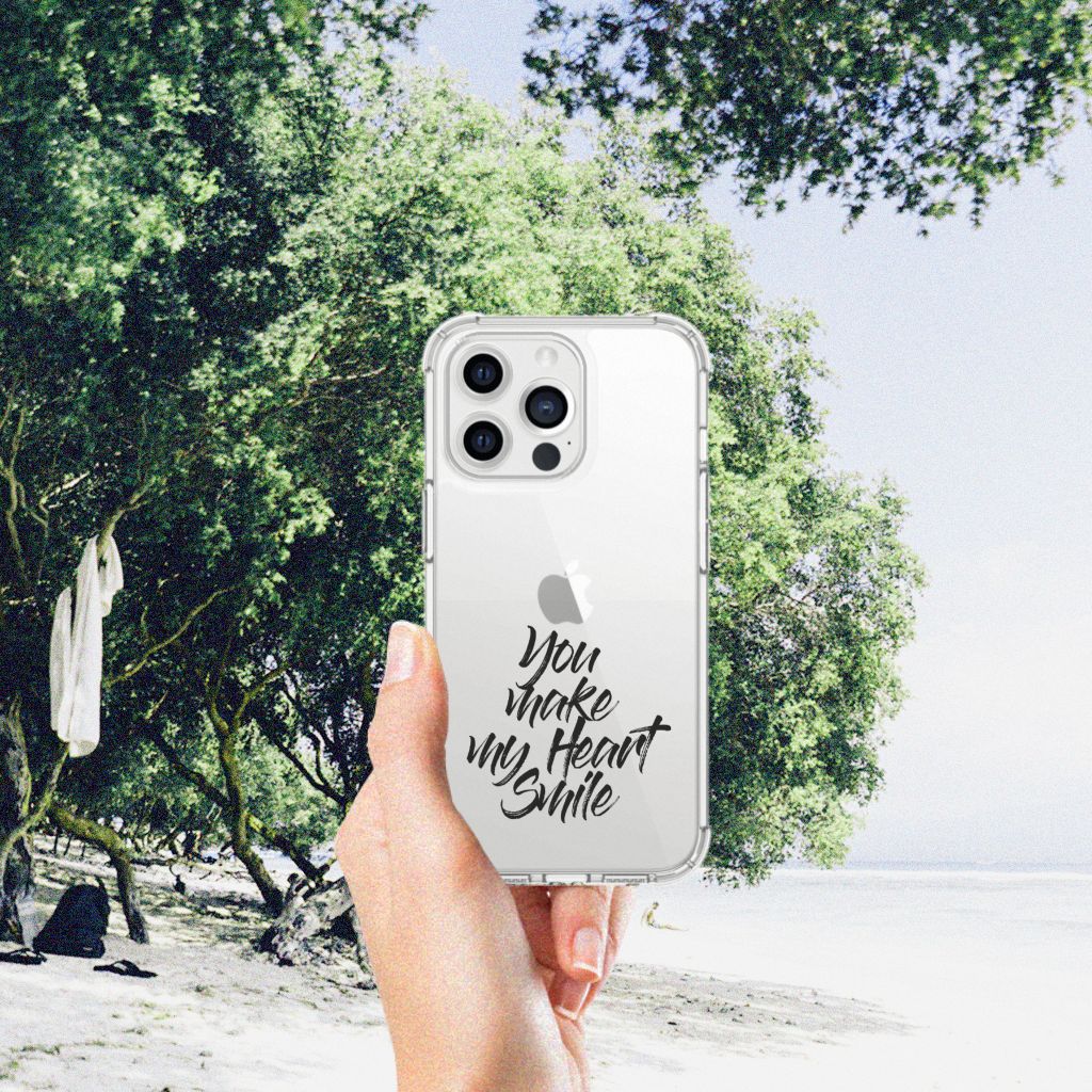 iPhone 13 Pro Max Telefoonhoesje met tekst Heart Smile - B2C Telecom