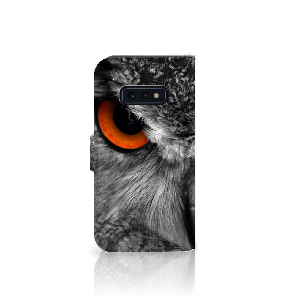Samsung Galaxy S10e Telefoonhoesje met Pasjes Uil