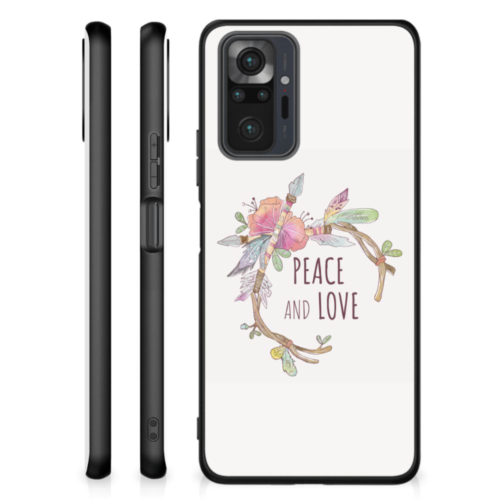 Xiaomi Redmi Note 10 Pro Hoesje Boho Text B2C Telecom