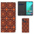 Samsung Galaxy A40 Hoesje met Magneet Batik Brown