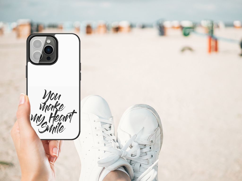 iPhone 13 Pro Max Telefoon Hoesje met tekst Heart Smile B2C Telecom