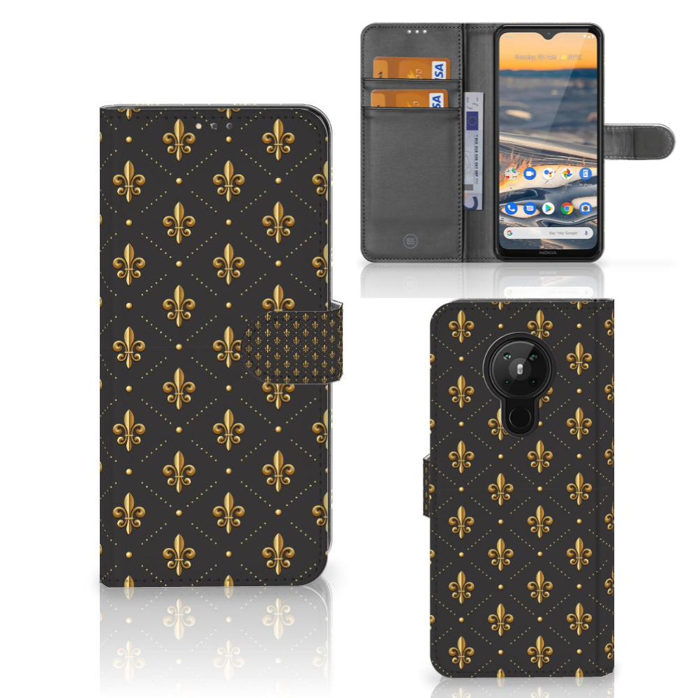 Nokia 5.3 Telefoon Hoesje Franse Lelie