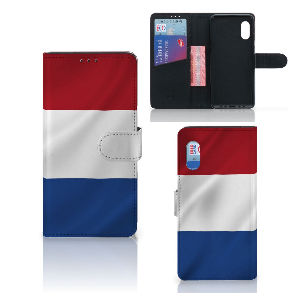 Samsung Xcover Pro Bookstyle Case Nederlandse Vlag