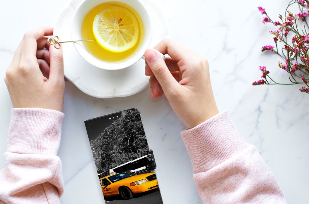 Samsung Galaxy A41 Flip Cover New York Taxi