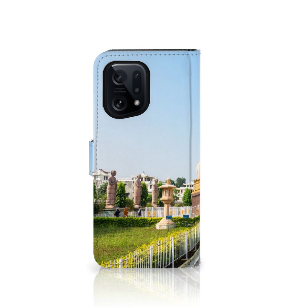 OPPO Find X5 Flip Cover Boeddha