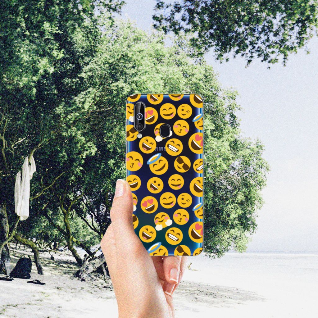 Samsung Galaxy A60 TPU bumper Emoji